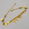24K Gold Plated 3D Butterfly Anklet