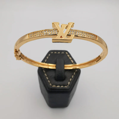 24K Gold Plated L.V Bracelet (GOLDEN)