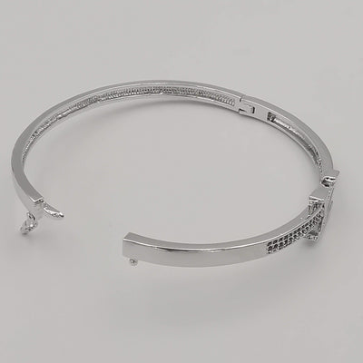 24K Gold Plated L.V Bracelet (SILVER)