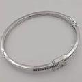 24K Gold Plated L.V Bracelet (SILVER)