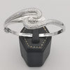 24K Gold Plated Serpent Bracelet (SILVER)