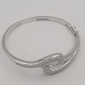 24K Gold Plated Serpent Bracelet (SILVER)