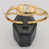 24K Gold Plated Infused Heart Bracelet