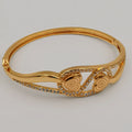 24K Gold Plated Infused Heart Bracelet
