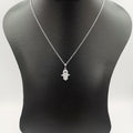 21K Gold Plated Hand of God Necklace (SILVER)