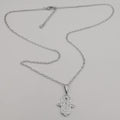 21K Gold Plated Hand of God Necklace (SILVER)