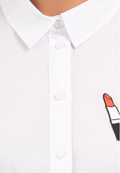 Funky Shirt - White and Blue Colors - s.Oliver - Offer Hunts