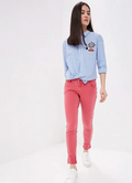 Funky Shirt - White and Blue Colors - s.Oliver - Offer Hunts