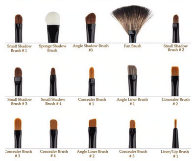 32 Pieces Professional Makeup Brush Set with Bag - Offer Hunts