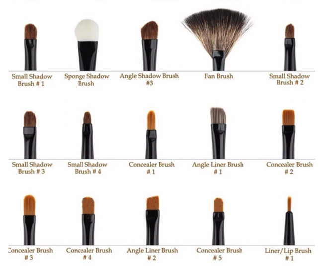 32 Pieces Professional Makeup Brush Set with Bag - Offer Hunts
