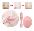 Silicon Facial and Nasal Deep Cleaning Scrub Brush Set - Offer Hunts