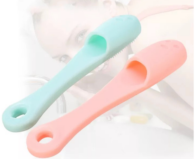 Silicone Face Scrub Cleaner for Blackhead Removal and Massage - Offer Hunts