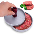 Burger Press Hamburger Maker with Wood Handle - Offer Hunts
