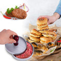 Burger Press Hamburger Maker with Wood Handle - Offer Hunts