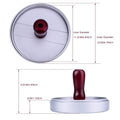 Burger Press Hamburger Maker with Wood Handle - Offer Hunts