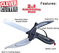 Clever Cutter 2-in-1 Knife & Cutting Board - Offer Hunts