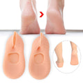 [2 Pieces] Silicone Sock, Non Slip Breathable Moisturizing Socks - Foot protector - Offer Hunts
