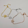 24K Gold Plated Star Bracelet Set [3 Pieces] - Offer Hunts