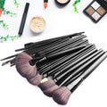 32 Pieces Professional Makeup Brush Set with Bag - Offer Hunts