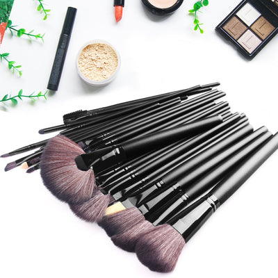 32 Pieces Professional Makeup Brush Set with Bag - Offer Hunts