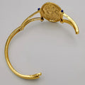 24K Gold Plated Camay Bangle Bracelet