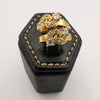 24K Gold Plated Serpent Earrings