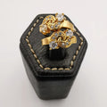 24K Gold Plated Serpent Earrings
