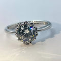 Prong Silver Ring - 10 Prongs and 1 Stone - Offer Hunts
