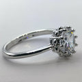Prong Silver Ring - 10 Prongs and 1 Stone - Offer Hunts