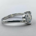 Fancy Silver Ring - 1 Stone - Offer Hunts