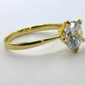 Exquisite Elegance Ring - 5 Prongs and One Stone - Offer Hunts