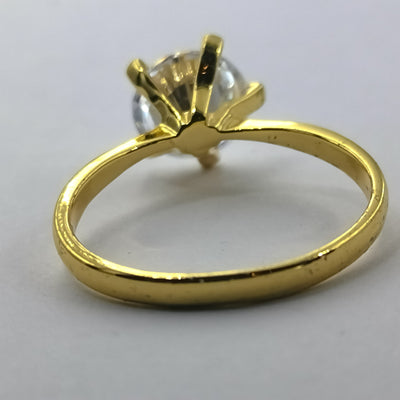 Exquisite Elegance Ring - 5 Prongs and One Stone - Offer Hunts