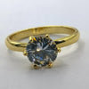 Majestic Gold Elegance - 6 Prongs and 1 Stone - Offer Hunts