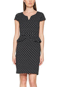 Black Dotted Dress - Comma - Offer Hunts